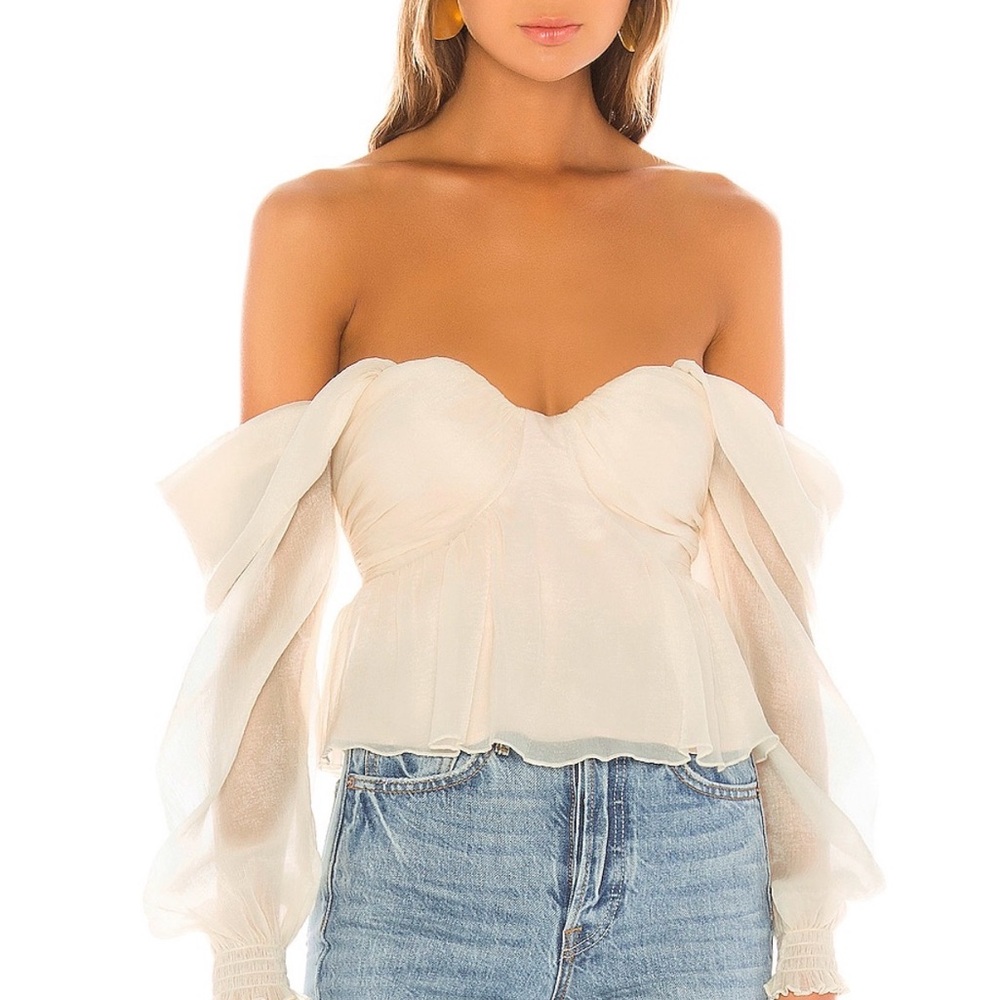 House of Harlow 1960 Burna Blouse